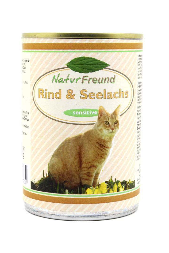 NaturFreund Cat Rind & Seelachs