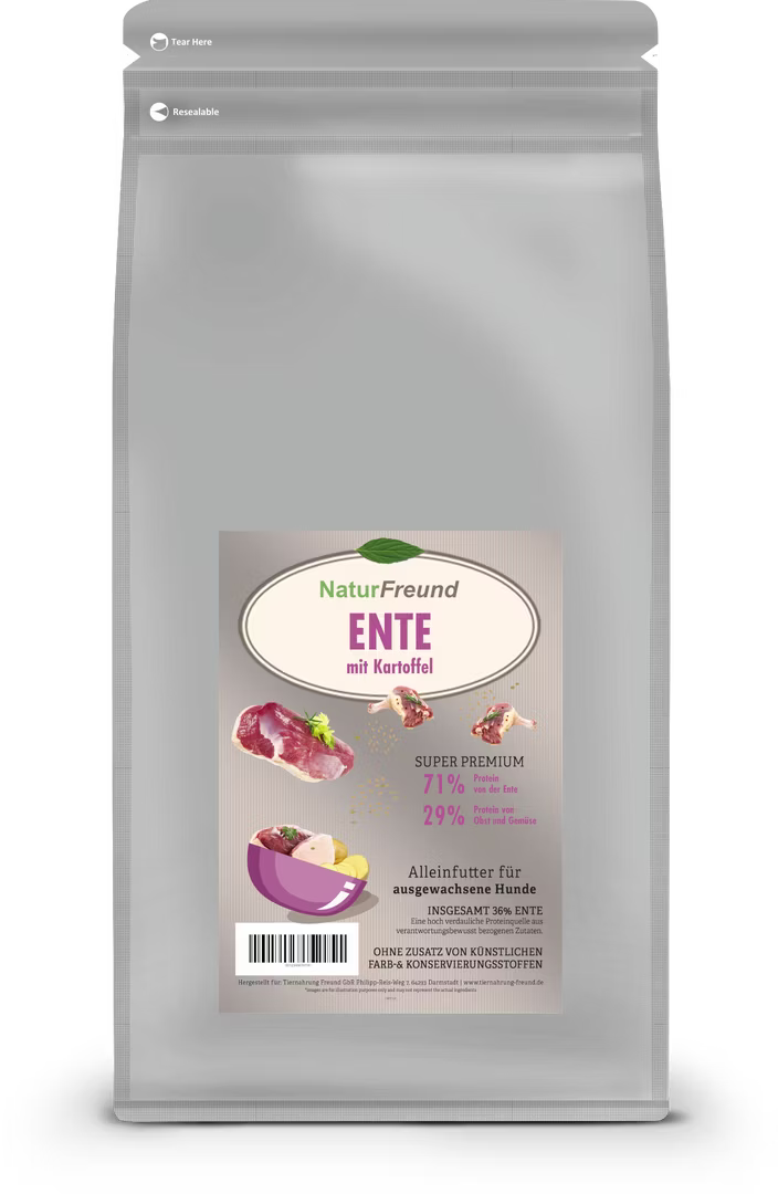 NaturFreund Super Premium Ente mit Kartoffel