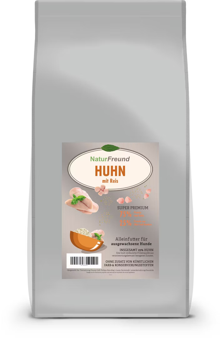 NaturFreund Super Premium Huhn mit Reis