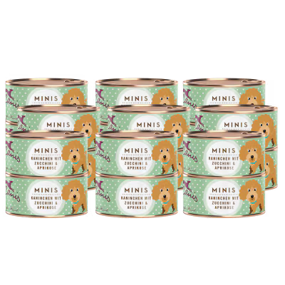 Terra Canis Menü Mini Kaninchen mit Zucchini, Aprikose und Borretsch