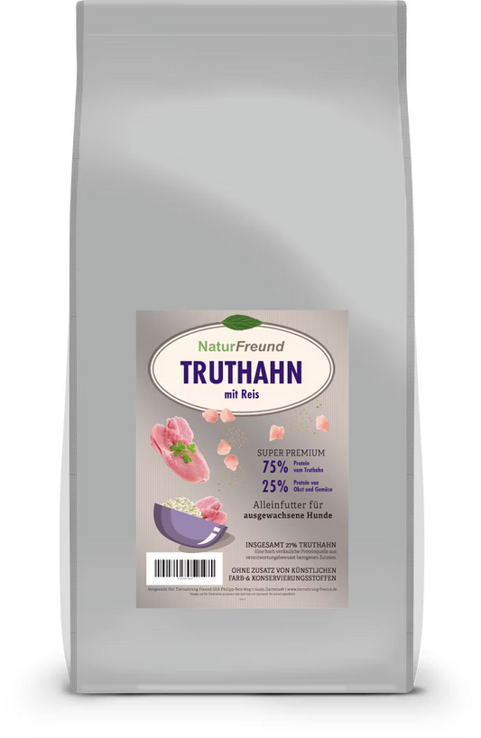 NaturFreund Super Premium Truthahn mit Reis