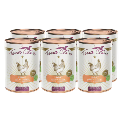 Terra Canis Menü Light Huhn mit Zucchini, Papaya & Hagebutte