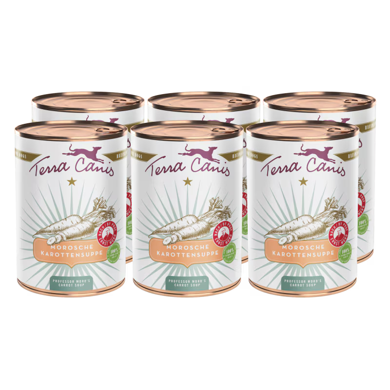 Terra Canis Menü Schonkost Morosche Karottensuppe