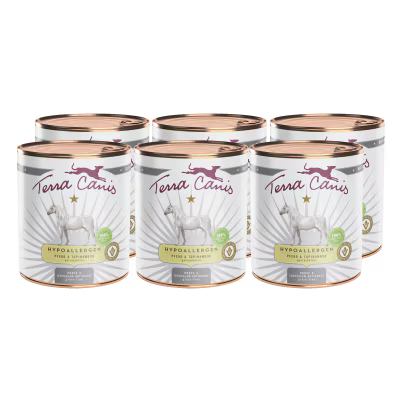 Terra Canis Menü Hypoallergen Pferd mit Topinambur