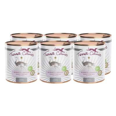 Terra Canis Menü Hypoallergen Strauß mit Pastinake