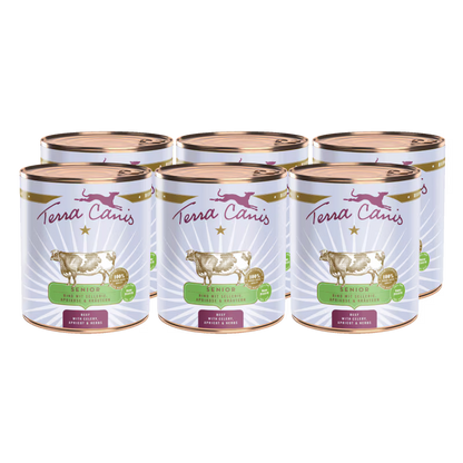 Terra Canis Menü Senior Rind mit Sellerie, Aprikose & Kräutern