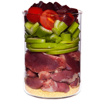 Terra Canis Menü Classic Huhn mit Tomate, Amaranth & Basilikum