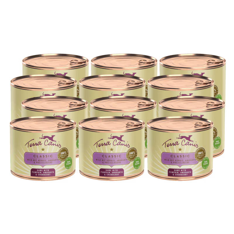 Terra Canis Menü Classic Wild mit Kürbis, Amaranth & Preiselbeeren