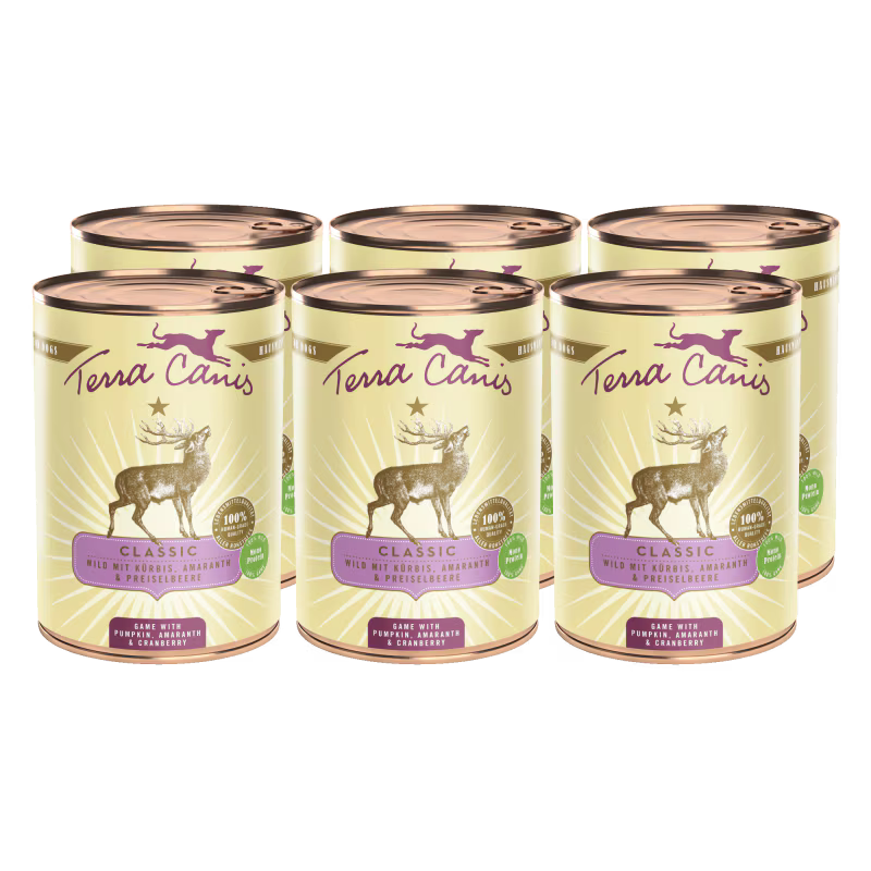 Terra Canis Menü Classic Wild mit Kürbis, Amaranth & Preiselbeeren