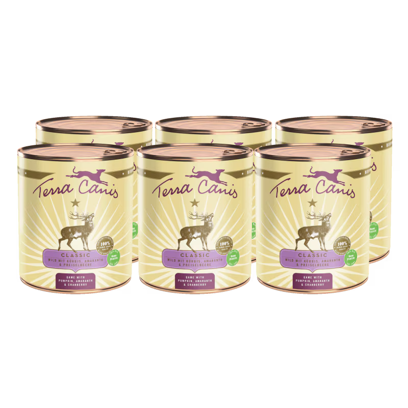 Terra Canis Menü Classic Wild mit Kürbis, Amaranth & Preiselbeeren