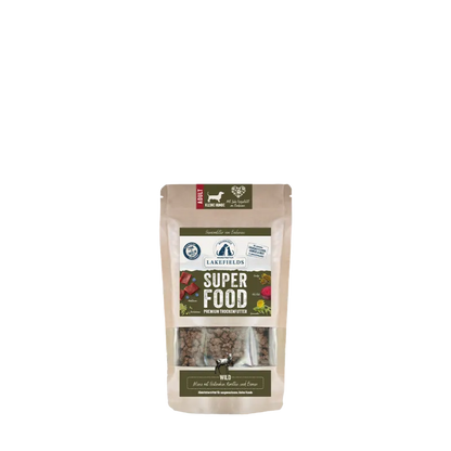 SUPERFOOD Premium  WILD Komplettmenü für kleine Hunde
